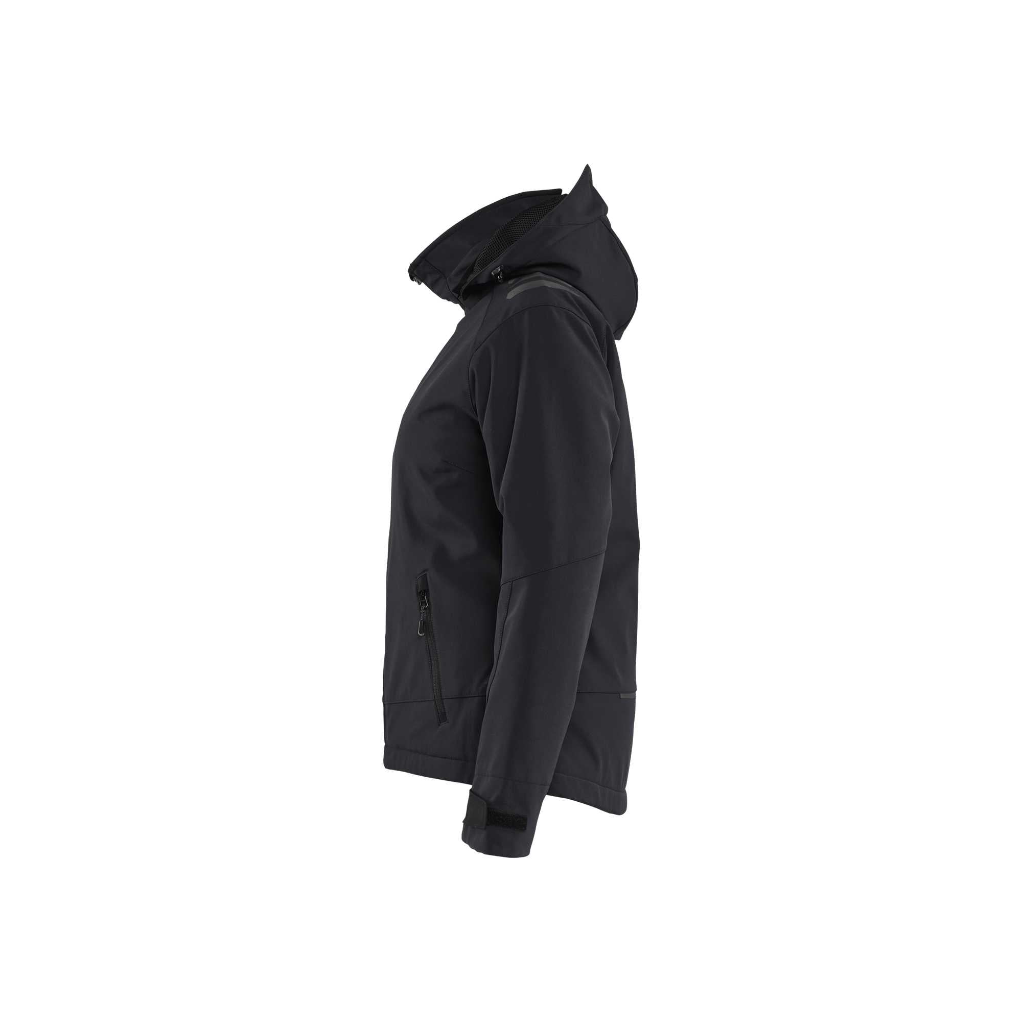BLAKLADER 47512513 Women’s Lightweight Lined Winter Jacket Softshell Hi Vis Reflective Softshell Work Jacket WOMEN - Waterproof